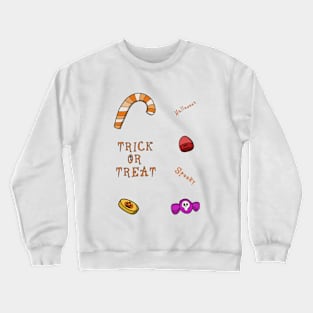 Halloween Trick or Treat Crewneck Sweatshirt